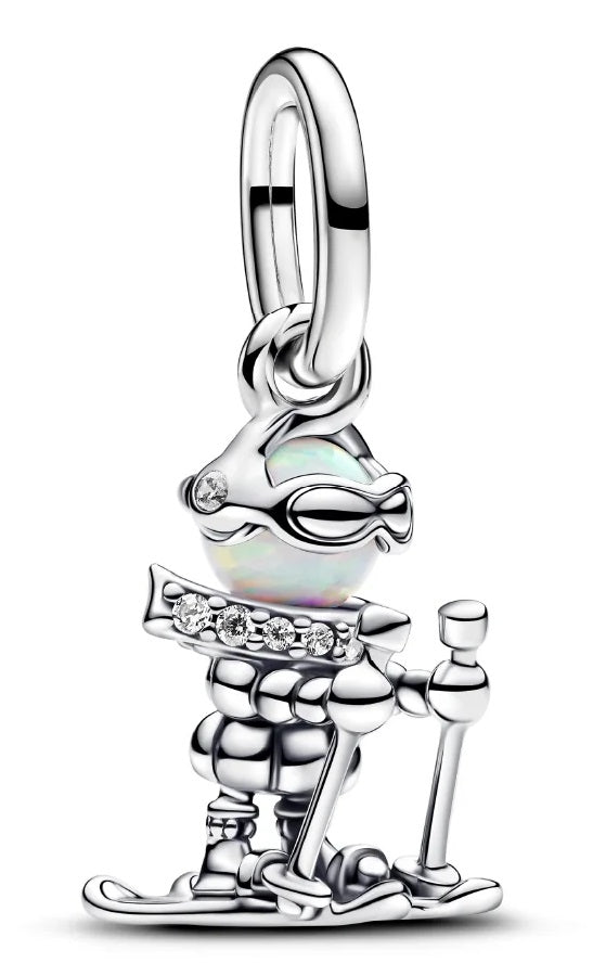 PANDORA CHARMS Mod. SKIER DANGLE