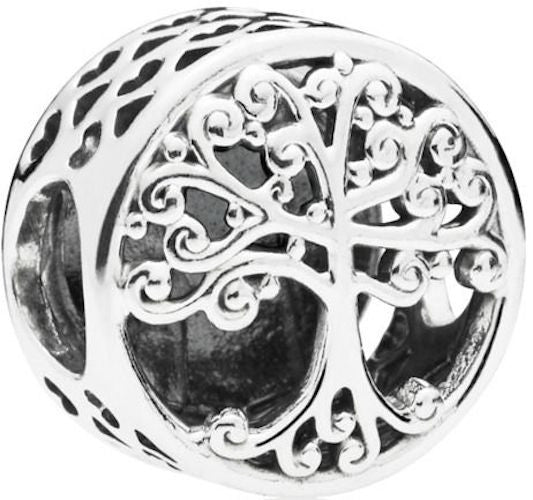 PANDORA CHARMS Mod. OPENWORK FAMILY TREE ROOTS