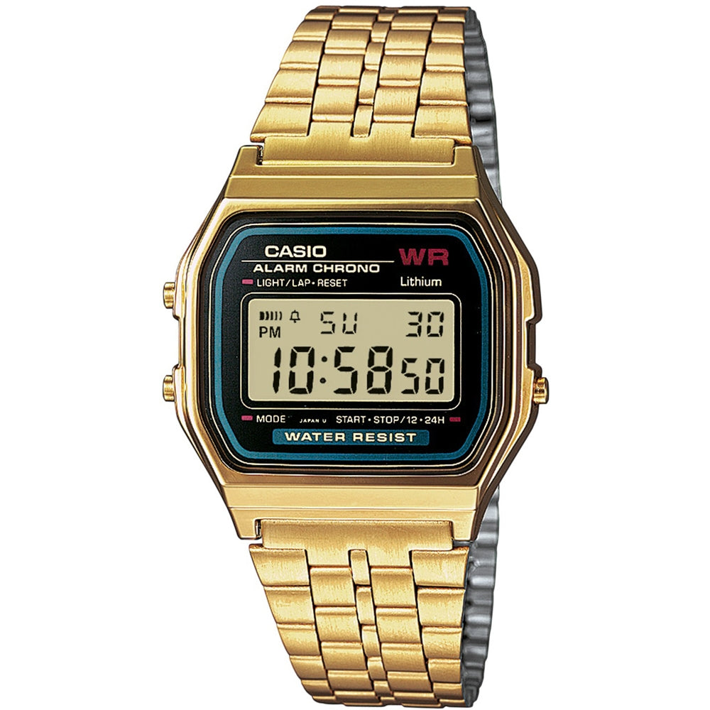 CASIO VINTAGE Mod. ICONIC, GOLD - BLACK