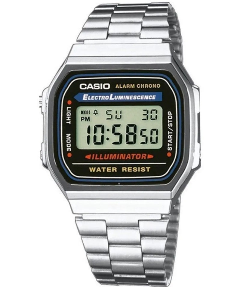 CASIO VINTAGE Mod. ICONIC - CLASSIC SILVER