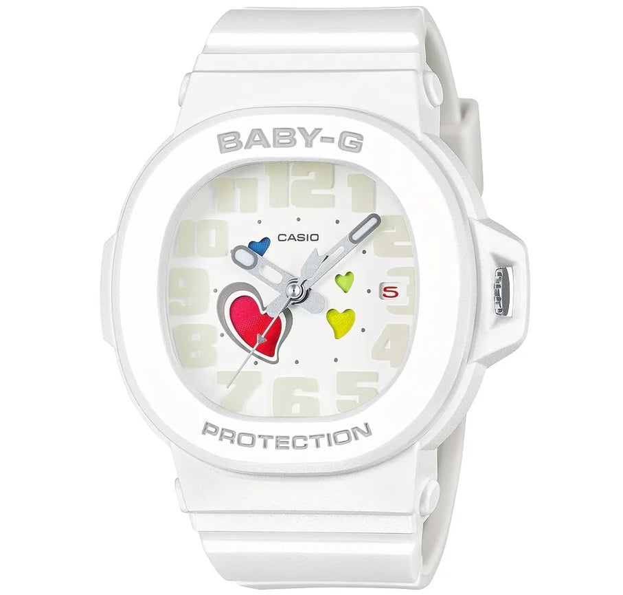 CASIO BABY-G Mod. PLAYFUL HEART SERIES - WHITE
