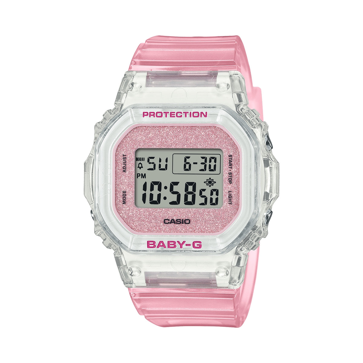 BABY-G Mod. 565 GLITTER CRYSTALS SERIE - PINK