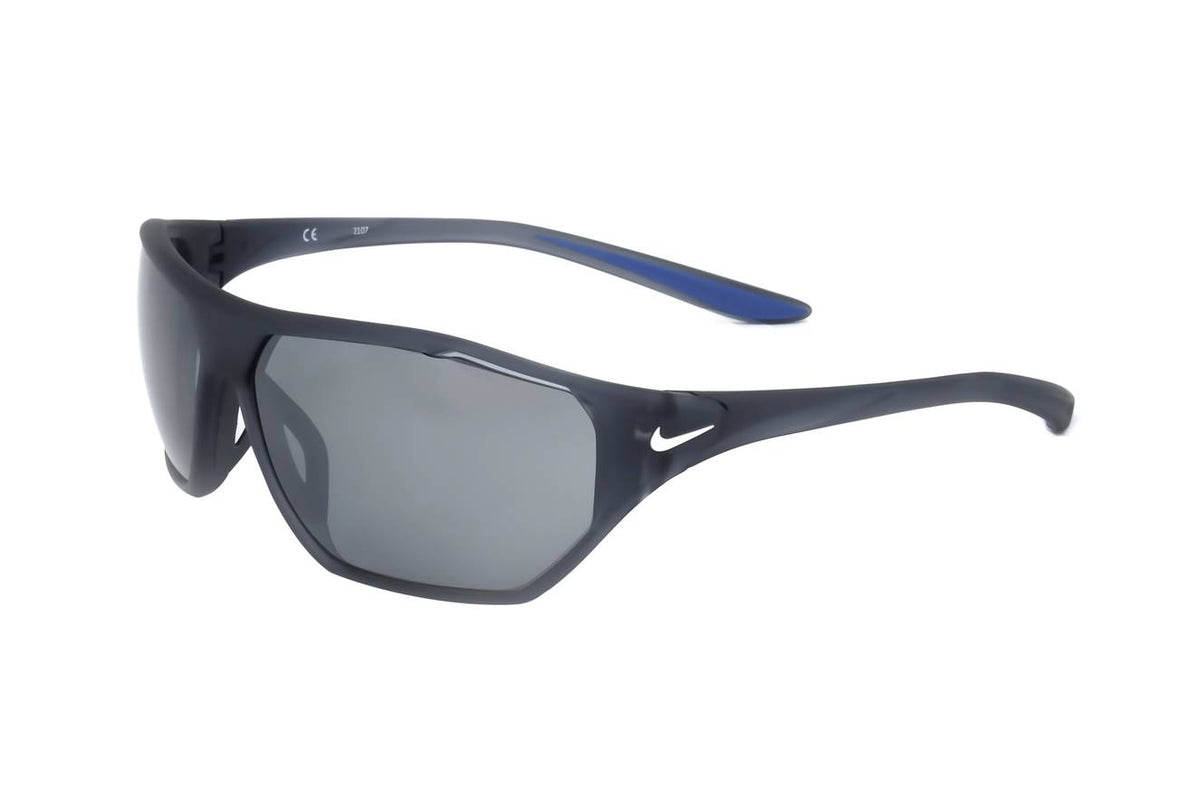 NIKE SUNGLASSES Mod. AERO DRIFT MATTE DARK GREY SILVER