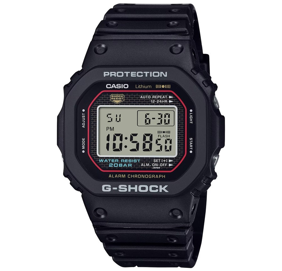 CASIO G-SHOCK WATCHES Mod. DW-5000R-1AER