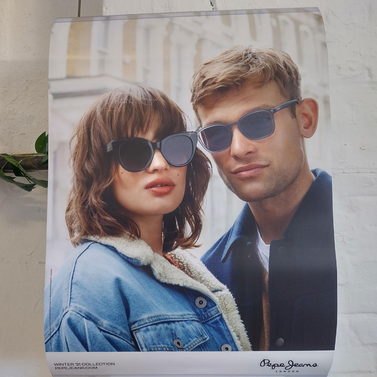 PEPE JEANS MOD. DOUBLE OPT_SUN WINDOW BANNER AW21
