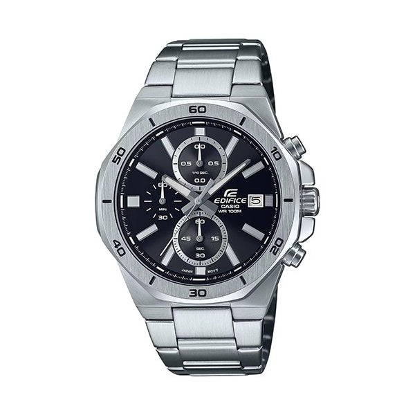 CASIO EDIFICE Mod. OCTAGONAL CHRONOGRAPH - BLACK