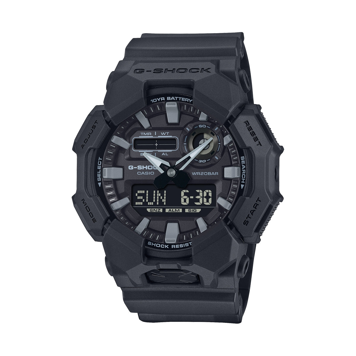 CASIO G-SHOCK Mod. NEW RUGGED BASIC Digital 10-Year Battery