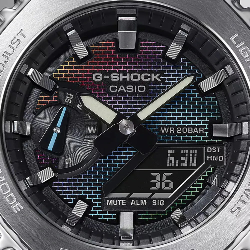 CASIO G-SHOCK Mod. OAK - RAINBOW BRICK WALL SERIE