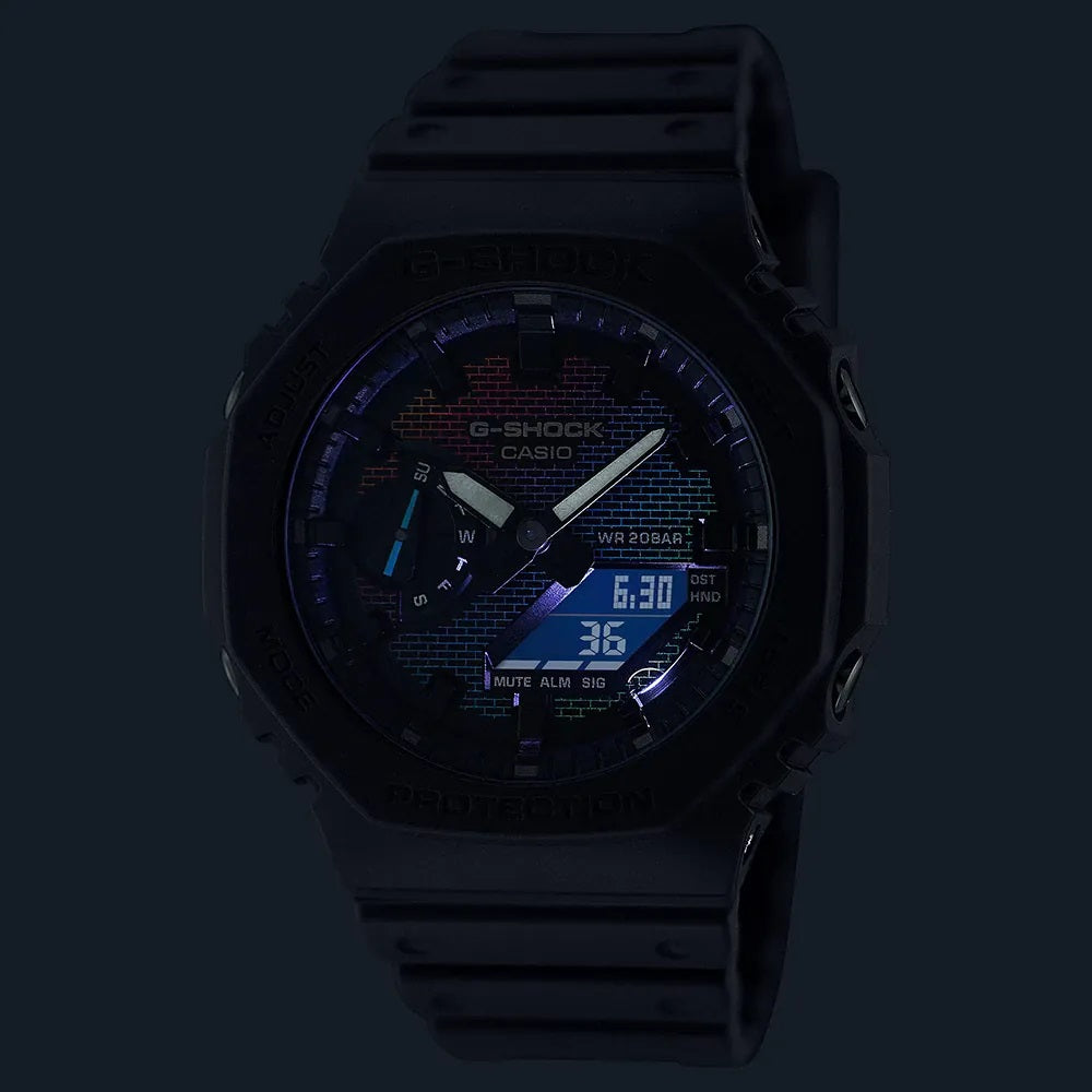 CASIO G-SHOCK Mod. OAK - RAINBOW BRICK WALL SERIE