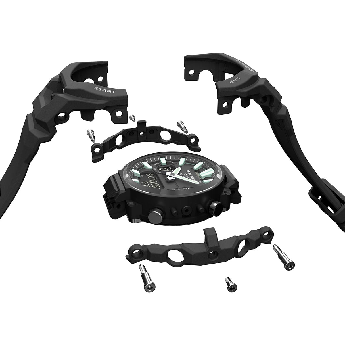 CASIO G-SHOCK Mod. G-SQUAD Strap Tracker (Compatible with STRAVA)