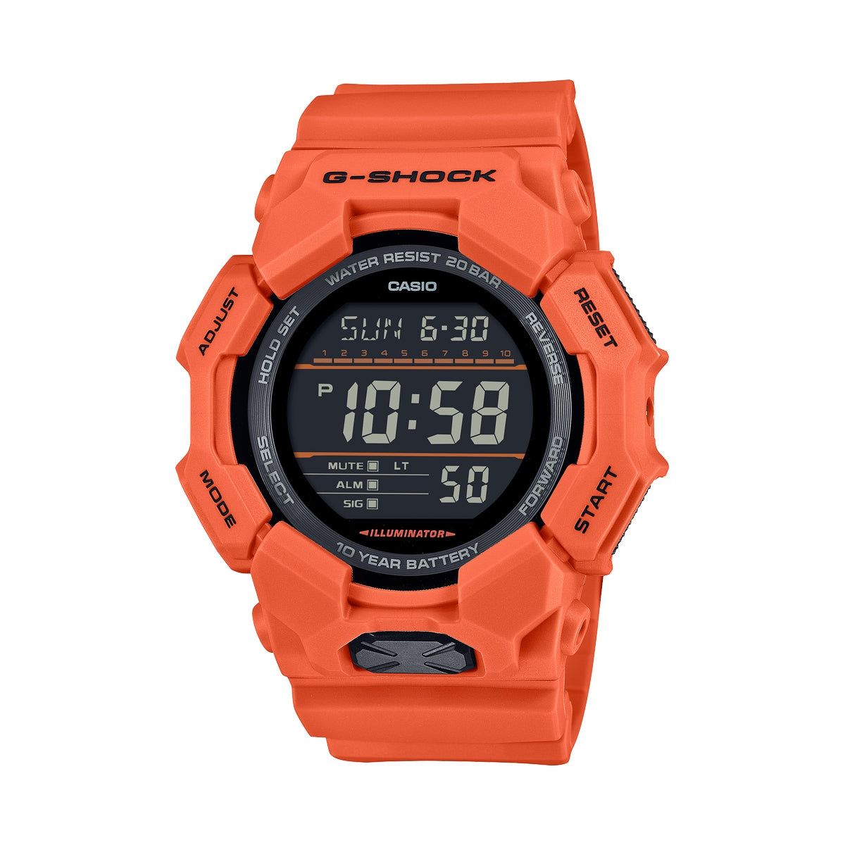 CASIO G-SCHOCK Mod. GRAND DIGIT - ORANGE
