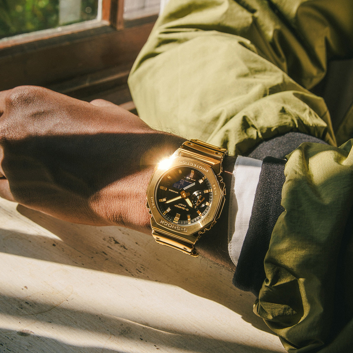 CASIO G-SHOCK Mod. G-STEEL - FINE METALLIC SERIES - GOLD