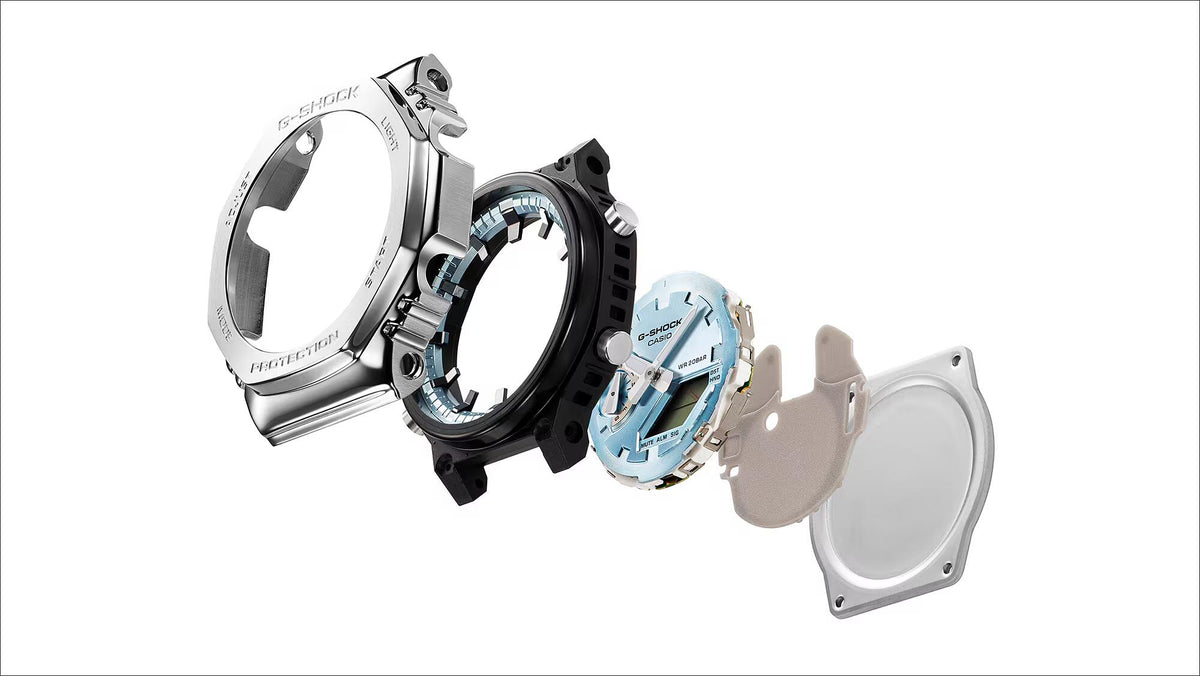 CASIO G-SHOCK Mod. OAK G-STEEL - LIGHT BLUE