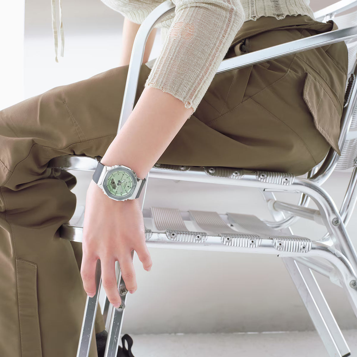 CASIO G-SHOCK Mod. MINI OAK G-STEEL GREEN