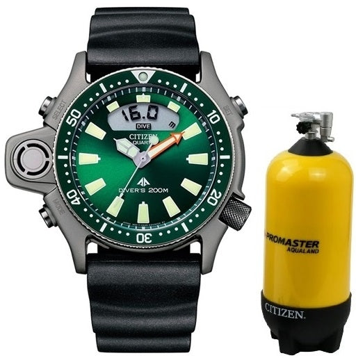 CITIZEN Mod. PROMASTER AQUALAND - DIVER'S - ISO 6425 Certified - Special Pack + Extra Strap