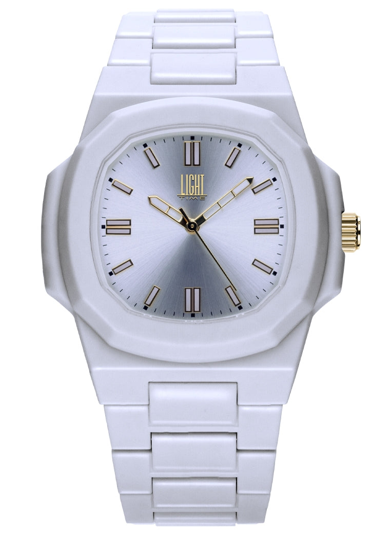 LIGHT TIME Mod. VELVET NAUTILUS - White