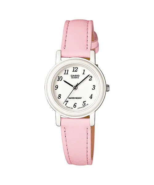 CASIO COLLECTION Mod. POP LADY. LEATHER - PASTEL PINK