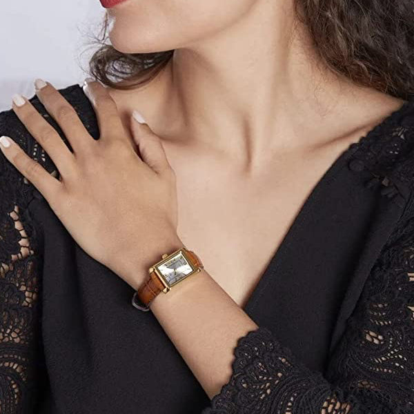 CASIO COLLECTION Mod. TANK, LEATHER - ARGENTEE