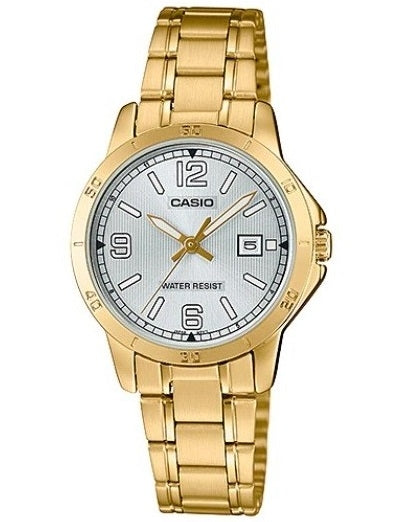 CASIO COLLECTION Mod. LADY DATE. GOLD - SILVER