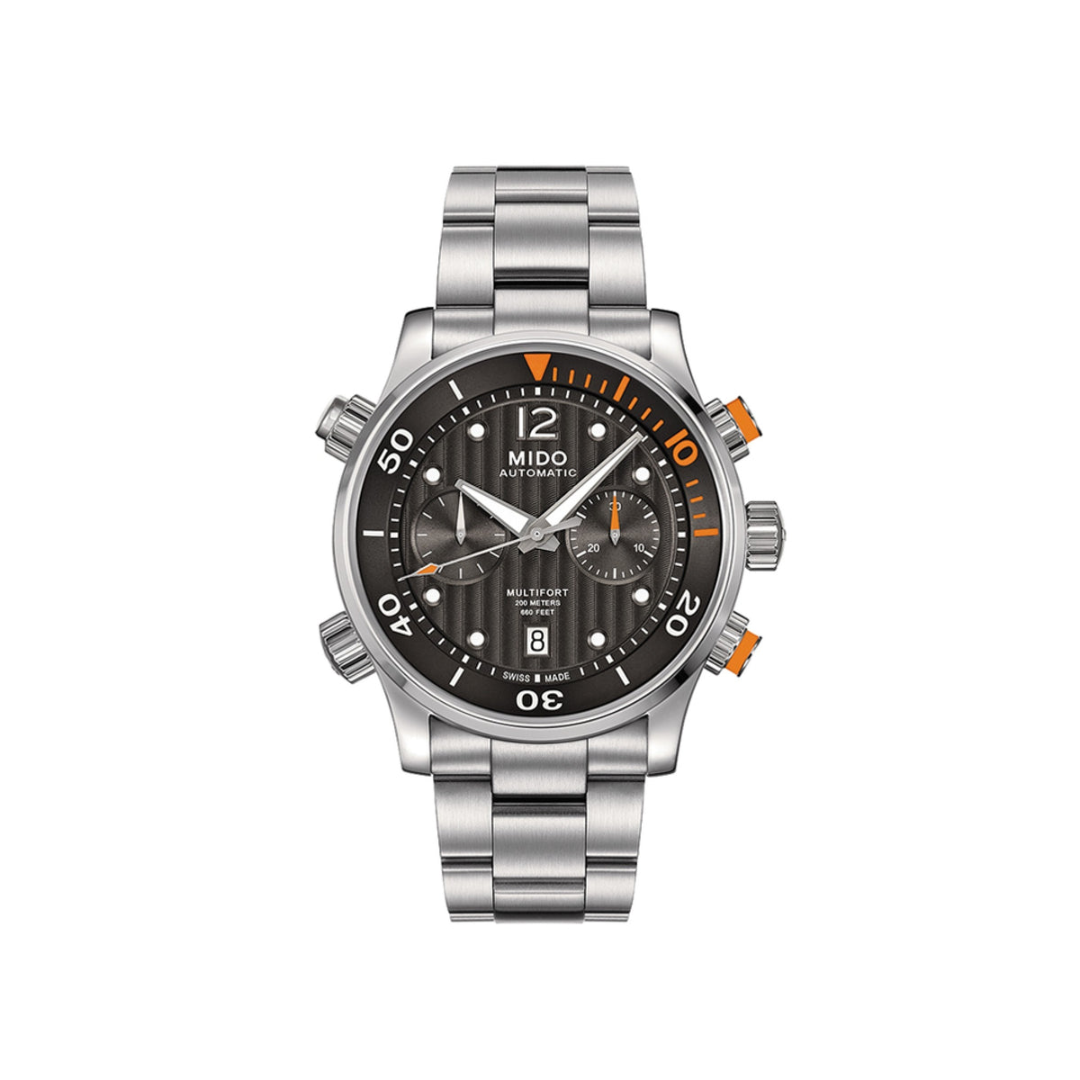 MIDO Mod. MULTIFORT TWO CROWNS