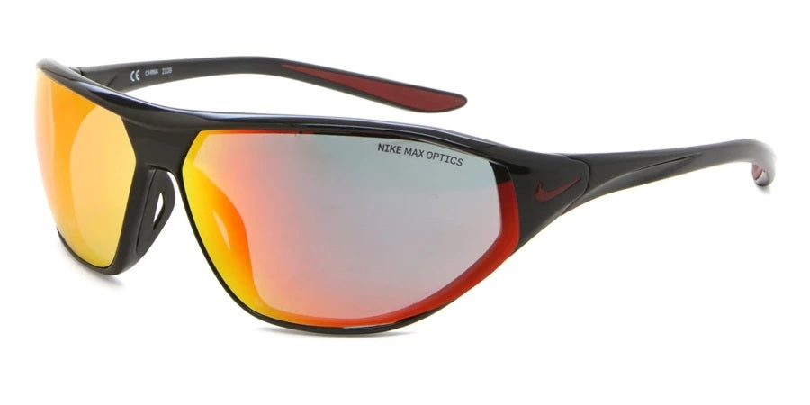 NIKE SUNGLASSES Mod. AERO SWIFT BLACK RED MIRROR