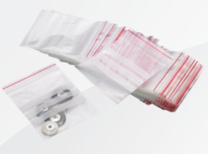 100 Bustine zip / 100 Zip bags  (5 x 7,5cm)