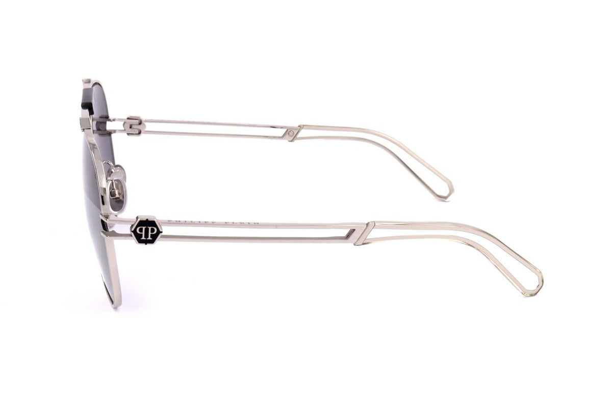 PHILIPP PLEIN SUNGLASSES Mod. SPP048M SHINY PALLADIUM
