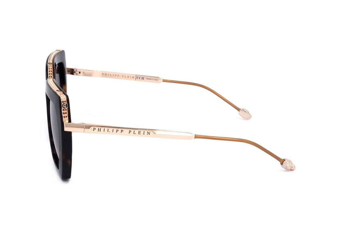 PHILIPP PLEIN SUNGLASSES Mod. SPP097S SHINY SHINY HAVANA