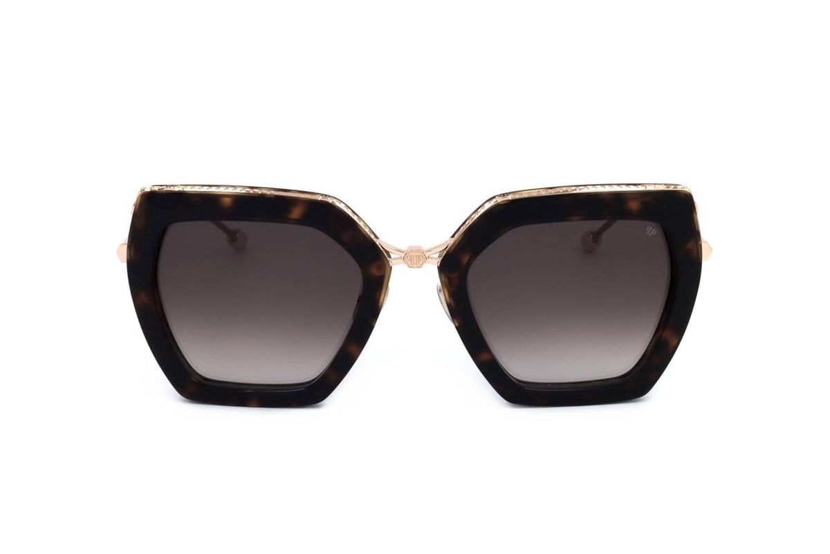 PHILIPP PLEIN SUNGLASSES Mod. SPP097S SHINY SHINY HAVANA