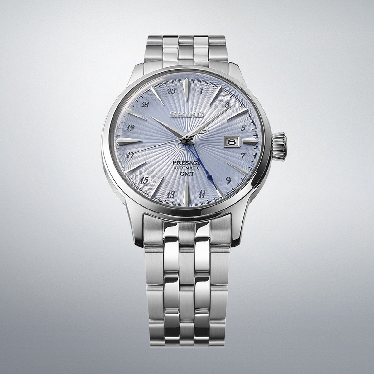 SEIKO PRESAGE Mod. COCKTAIL AUTOMATIC - LIGHT BLUE