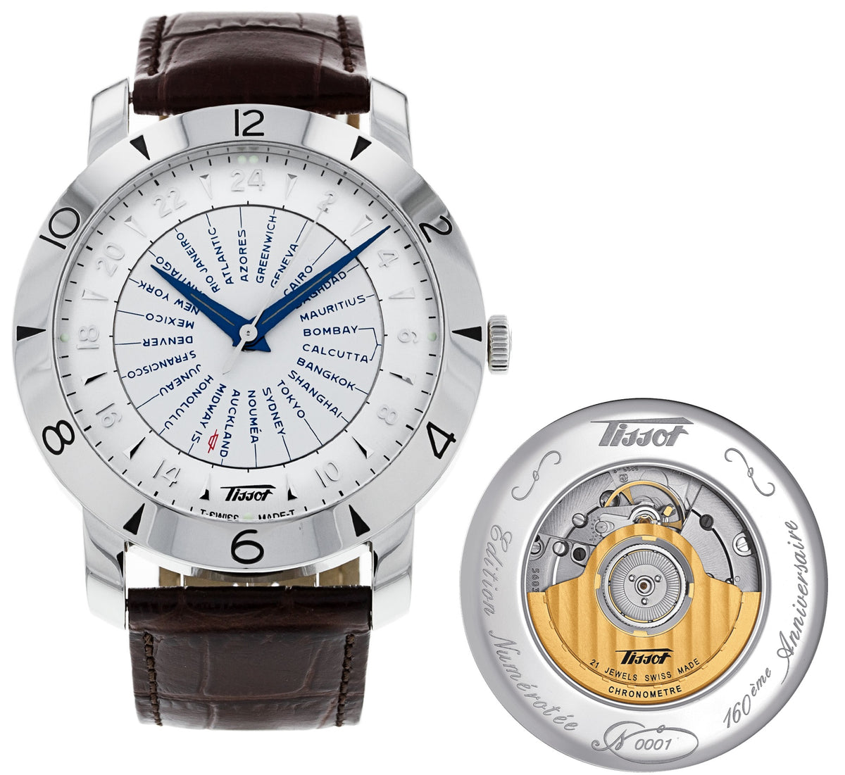 TISSOT Mod. HERITAGE NAVIGATOR - Numbered Edition 160th Anniversary