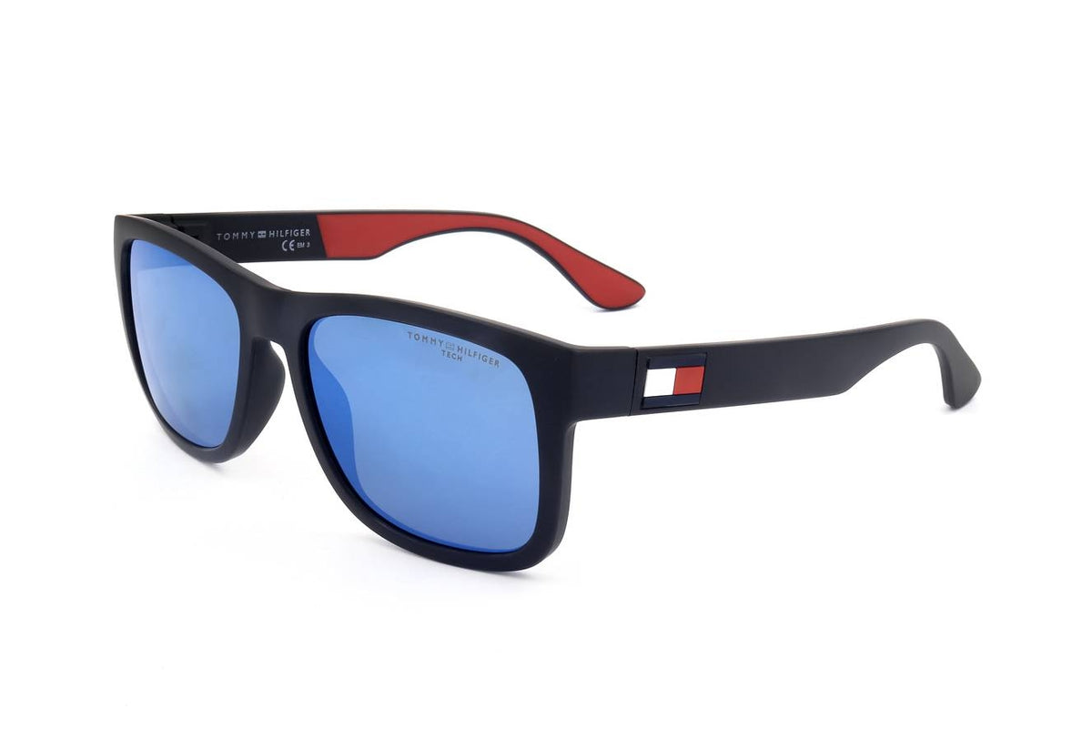 TOMMY HILFIGER SUNGLASSES - TECH LENSES Mod. TH 1556_S MATTE BLUE