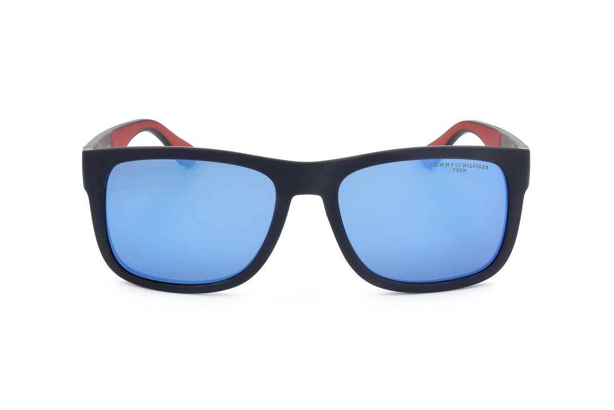 TOMMY HILFIGER SUNGLASSES - TECH LENSES Mod. TH 1556_S MATTE BLUE
