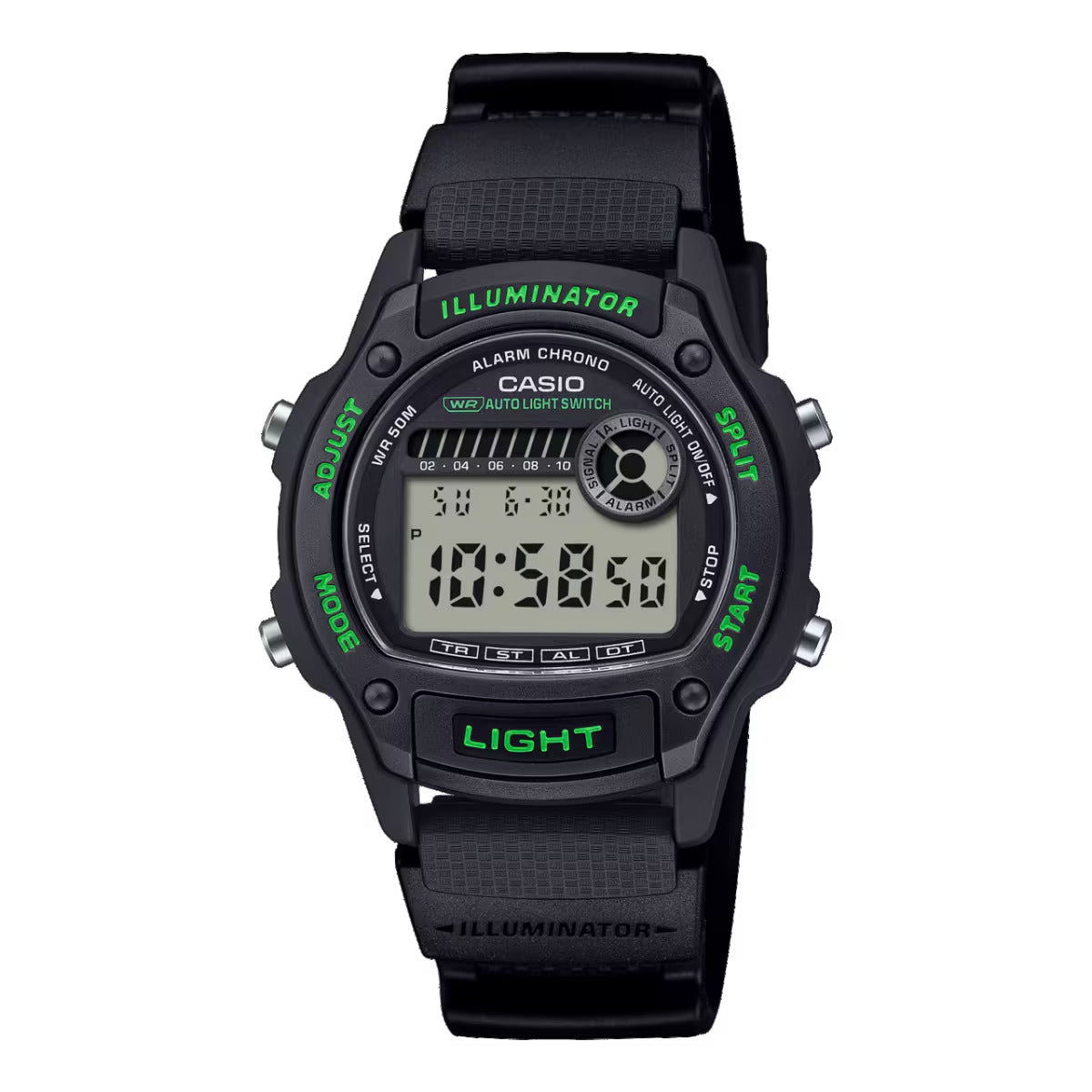 CASIO SPORT Mod. TIMELESS COLLECTION - BLACK - GREEN