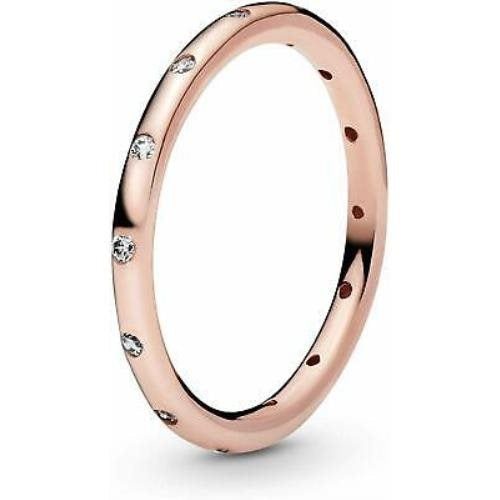 PANDORA JEWELS Mod. SIMPLE SPARKLING BAND - RING-  Size 54 ***SPECIAL PRICE***