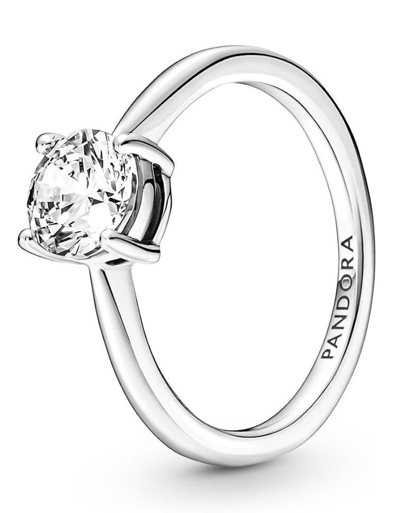 PANDORA JEWELS Mod. SPARKLING SOLITAIRE - - Size 54 ***SPECIAL PRICE***