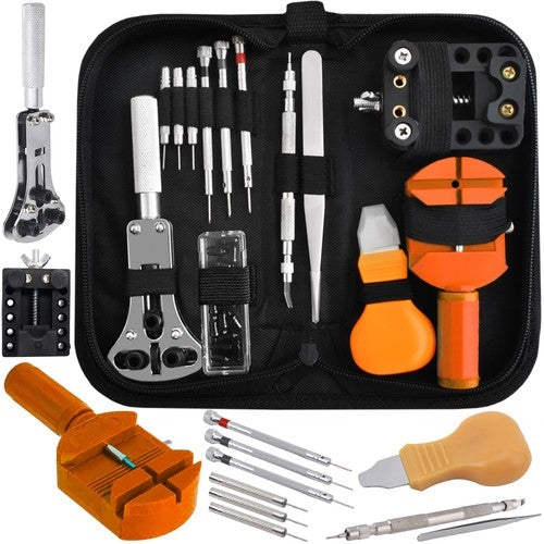 Kit manutenzione orologi 13 pz. - 13 pcs watch repair tool kit