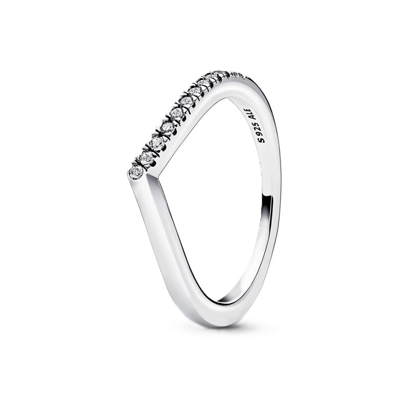 PANDORA JEWELS Mod. PANDORA TIMELESS WISH HALF SPARKLING - RING - Size 58 ***SPECIAL PRICE***