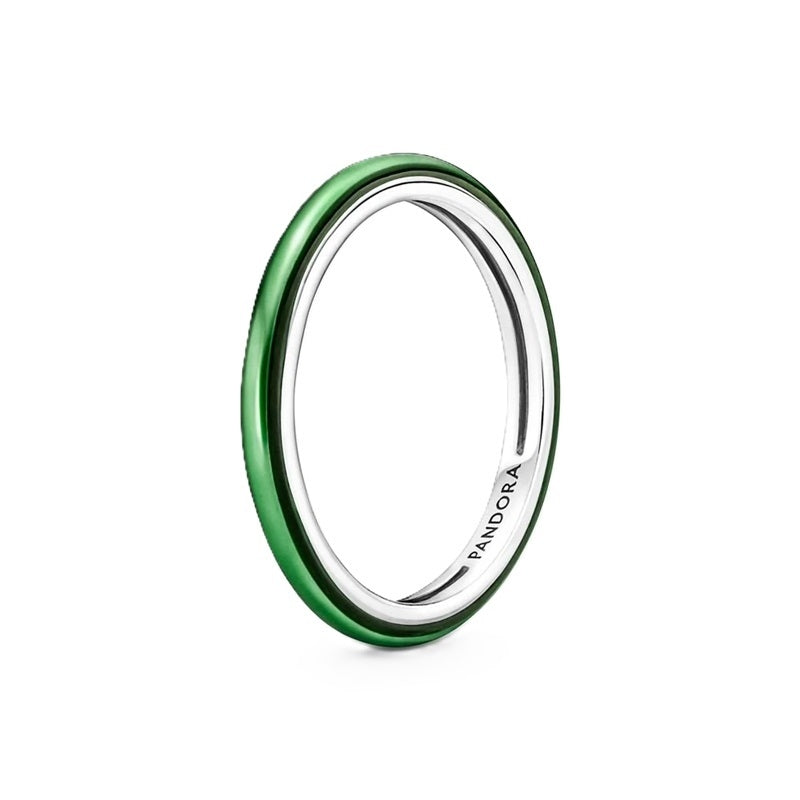 PANDORA JEWELS Mod. ME COLLECTION SHOCKING GREEN - RING - Size 50 ***SPECIAL PRICE***