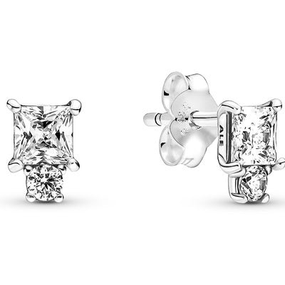 PANDORA JEWELS Mod. SPARKLING ROUND & SQUARE