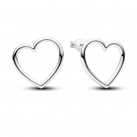 PANDORA JEWELS Mod. FRONT-FACING HEART STUD