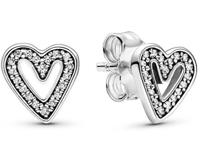 PANDORA JEWELS Mod. SPARKLING FREEHAND HEART ***SPECIAL PRICE***