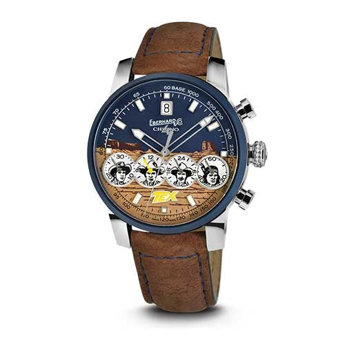 EBERHARD Mod. 4 TEX WILLER CHRONO LIMITED EDITION