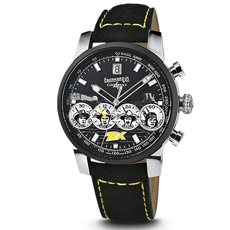 EBERHARD Mod. 4 TEX WILLER CHRONO LIMITED EDITION