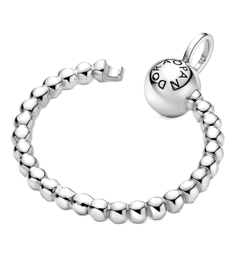 PANDORA CHARMS Mod. MOMENTS SMALL BEADED O NECKLACE PENDANT ***SPECIAL PRICE***