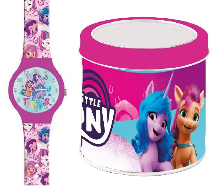 LITTLE PONY KID WATCH Mod. 483107 - Tin Box