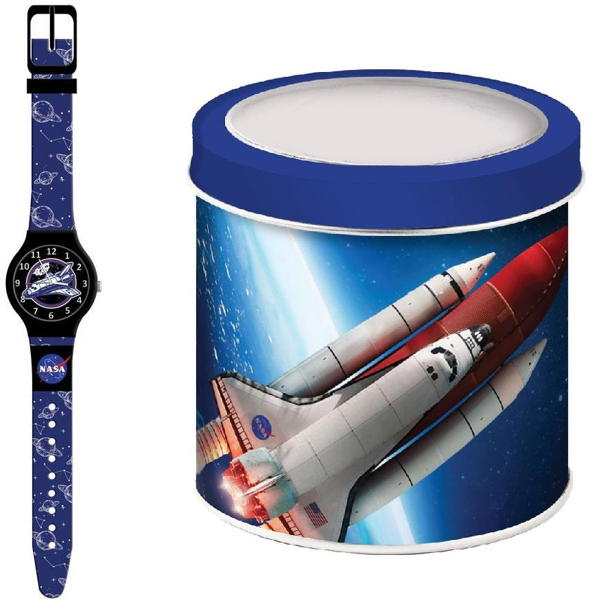 KID WATCH Mod. NASA - Tin Box