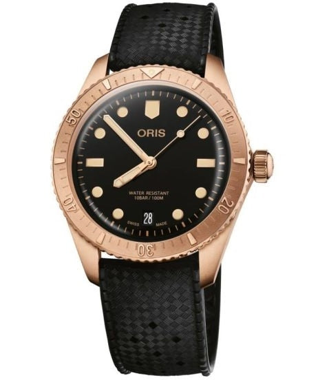 ORIS MOD. DIVERS SIXTY-FIVE COTTON CANDY SEPIA