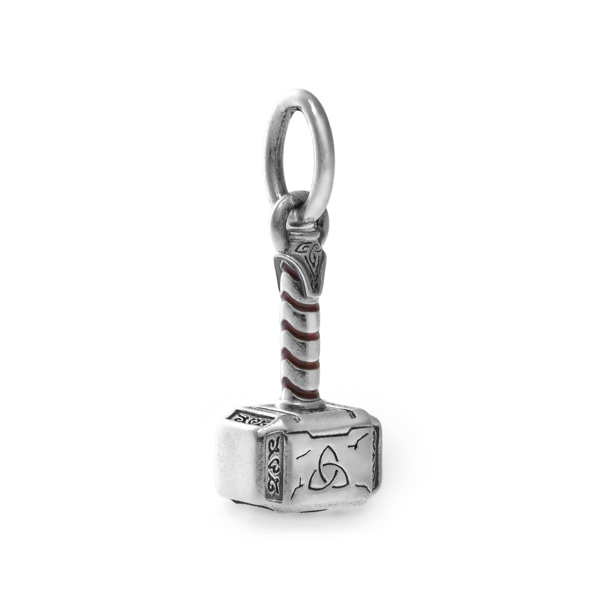 PANDORA CHARMS MARVEL COLLECTION Mod. THE AVENGERS THOR'S HAMMER DANGLE CHARM