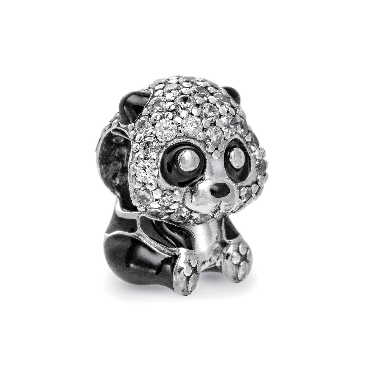 PANDORA CHARMS Mod. SPARKLING CUTE PANDA